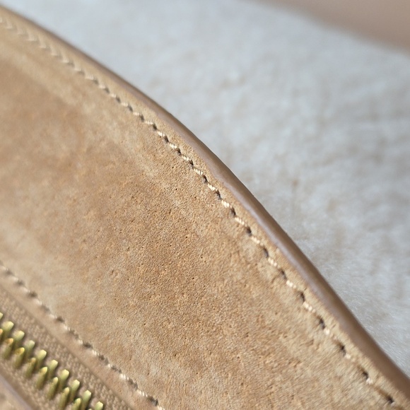 Zara Cream and Tan Satchel Bag - Picture 8 of 15